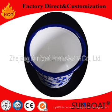 Sunboat Enamel Cup Drinking Cup Enamel Teacup Tableware Kitchenware/ Kitchen Appliance